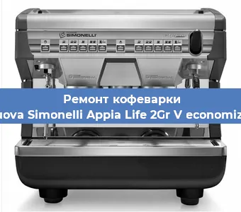 Чистка кофемашины Nuova Simonelli Appia Life 2Gr V economizer от накипи в Москве